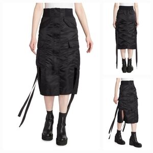 Nylon Twill‎  Skirt